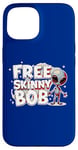 iPhone 15 Free Skinny Bob The Gey Alien Being Held Captive Case