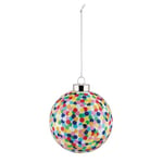 Alessi Proust AM43 1 - Design Christmas Tree Bauble, in Blown Glass, Hand-decorated