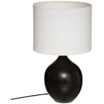 Atmosphera Créateur D'intérieur - Lampe de table sur socle en céramique maja, hauteur 52 cm