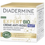 Crème Visage Nuit Expert Anti-rides Bio Diadermine - Le Pot De 50ml