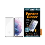 PanzerGlass™ screen protector for Samsung Galaxy S21+ 5G - scratch-resistant, tempered glas for Galaxy S21+ 5G - case friendly screen protector with full screen coverage