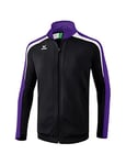 Erima Veste d'entraînement Liga 2.0 Veste d'entraînement Liga 2.0 Enfant noir/dark violet/blanc FR: XXS (Taille Fabricant: 116)