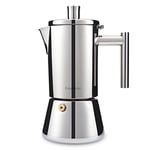 Diego Stovetop Espresso Maker Stainless Steel Italian Coffee Machine