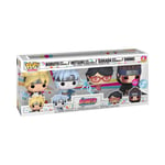 PACK DE 4 FIGURINES POP!  BORUTO (BORUTO, MITSUKI, SARADA et SHINKI)