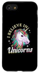 iPhone SE (2020) / 7 / 8 Unicorn rainbow - I believe in unicorns Case