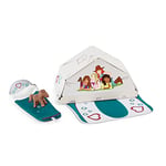 Schleich 42537 Accessoires de Camping dès 5 Ans, Horse Club - Coffret, 13,6 x 5,8 x 19,2 cm