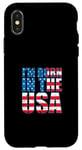 iPhone X/XS I'm born in the USA Freedom Case