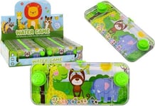 Leantoys Vatten Arcade Konsol Spel Grön Apa Giraff Safari Pad Hjul