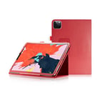 Housse Apple iPad Pro 12.9 Pouces 2022/ iPad Pro 12,9 2021/ iPad Pro 12,9 2020 4G/ 5G rouge - Etui coque de protection tablette iPad PRO 12,9 pouces 2022/2021/2020 6e/5e/4eme generation - Accessoires pochette XEPTIO