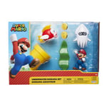 Super Mario Underwater Diorama Playset