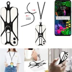 Sangle de téléphone portable pour LG Electronics V50 ThinQ 5G Lanyard