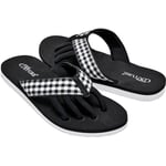 Pedi Couture Jalkahoito Pediküre Sandalen Gingham Print Koko M - 37/38 1 pari 2 Stk.