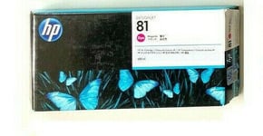 Original Ink HP DesignJet 5000 5500 PS / C4932A No. 81 MAGENTA Ink Cartridge