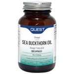 Quest Sea Buckthorn Oil 120 Capsules Omega 7 Fatty Acid 500mg