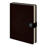 Pyramid International HARRY POTTER Premium A5 Notebook with Hogwarts Crest - Official Merchandise