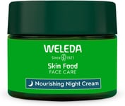 Weleda Skin Food Face Night Cream, Night Moisturiser for Dry Skin, Moisturising