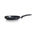 Fissler 157-221-24-100/0 Ceratal Classic Orbit Black Poêle à Frire en Aluminium (24 cm), Revêtement Antiadhésif en Céramique, Compatible Induction