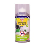 Zero In Natural Insect Killer Flea Bomb - 150 ml One Shot Aerosol. Treatment Controls Fleas & Larvae in the Home, Prevent Reinfestations. Ready-To-Use. Rapid-Acton. Treats Carpets & Soft Furnishings