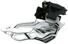 SRAM 402000027 Dérailleur X.7 3x10 HighClamp, DualPull, 31,8/34,9 mm (Argent/Noir)