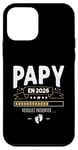 Coque pour iPhone 12 mini Futur Papy 2026 - Annonce Grossesse Drôle et Originale