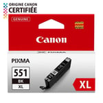 CANON Cartouche d'encre CLI-551 XL grande capacité Noir (CLI551XL)