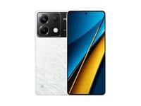 Xiaomi Poco X6, 16,9 cm (6.67"), 2712 x 1220 pixlar, 8 GB, 256 GB, 64 MP, Vit