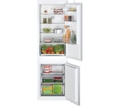 BOSCH Series 2 KIN86NSE0G Integrated 60/40 Fridge Freezer - Sliding Hinge, White