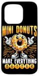 Coque pour iPhone 15 Pro Mini beignets pour tout faire mieux. Mini beignets