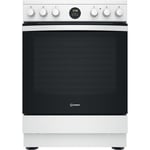 INDESIT Cuisinière Vitrocéramique INDESIT IS67V5CCWE