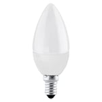 EGLO Ampoule LED E14, lampe forme bougie, 5 watts (équivalent ampoule à incandescence 40 watts), 470 lumens, blanc neutre, 4000 Kelvin, C37, Ø 3,7 cm