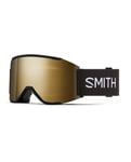 Smith Squad Mag Black/ChromaPop Sun Black Gold Mirror +extra lins