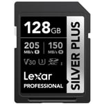 Lexar Professional 128GB SILVER PLUS SDXC UHS-I Card