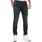 Diesel Mens Thommer-X Faded Black Slim Jeans material_cotton - Size 31W/32L