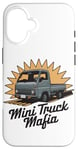 Coque pour iPhone 16 Japonais Kei Truck Driver Automobile Mini Camion