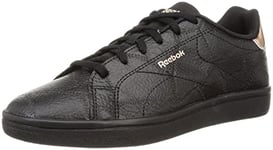 Reebok Women's Royal Complete CLN 2 Sneakers, Black/Rose Gold/Black, 6.5 UK