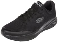 Skechers Homme Arch Fit Basket, Schwarz, 42 EU