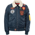 Veste Top Gun  Blouson Bombers  Ref 58054 marine