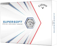 Callaway Golf Supersoft Golf Balls 2021 (Pack of 12-balls)