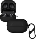 Étui Écouteurs sans Fil Compatible avec Samsung Galaxy Buds 2 Pro/Buds 2 / Buds Live - Housse de Protection pour Boîtier Écouteurs sans Fil - Noir