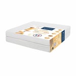 Matelas Pliant 2 Parties Ecru - 60x120 cm - Blanc - Candide