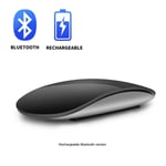 Musta langaton Bluetooth Magic Mouse Hiljainen Ladattava Laser Tietokonehiiri Ohut Ergonomiset PC-hiiri Apple Macbookille Microsoft