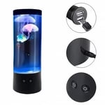 Lamp Quiet USB LED Colorful Aquarium Lamp Jelly Fish Light Lamp HG