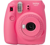 INSTAX Mini 9 Instant Camera - Flamingo Pink, Pink