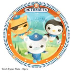 Octonauts-teema Ruokailuvälineet Lasten juhlakoristeet Syntymäpäiväjuhlat vauvan kylpykuppilautanen kierre lautasliina juhlatarvikkeet illallissetit