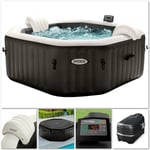 Intex 28458 Spa Pure Bubble Jet Massage 201x71cm gonflable pour 4 personnes