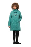 Ulla Popken Femme Grandes Tailles Veste Softshell HYPAR à col Montant, déperlante Turquoise sourd 46+ 820997721-46+