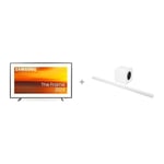 Samsung 85" LS03D The Frame – 4K QLED TV + HW-S801B 3.1.2 Dolby Atmos Soundbar -tuotepaketti