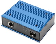 Digitus Dn-652104-1 Verkon Mediamuunnin 1000 Mbit/s Musta, Sininen