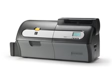 Zebra Printer ZXP Series 7, Single Sided, UK/EU Cords, USB, 10/100 Ethernet & 802.11 Wireless, Linear Barcode Scanner
