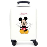 Disney Valise pour Enfants Rigide Fermeture à Combinaison Latérale 4 Roues Bagages à Main est en ABS, Un matériau Rigide et léger., Cheerlful, Valise Cabine, Cheerlful, Valigia da cabina, Valise